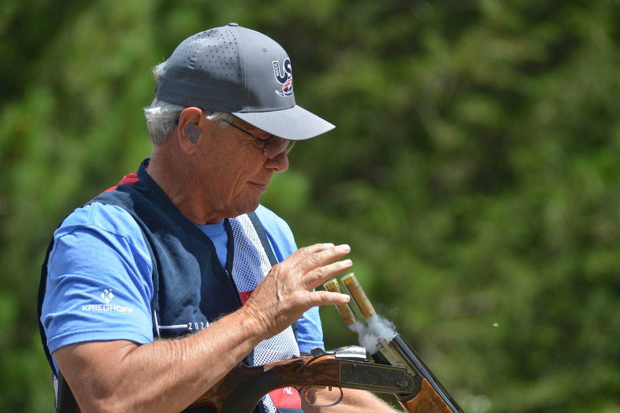 Phil Gamble shooting competition